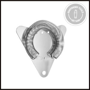 Chặn đá inox tam giác - Strainer cocktail | Dụng cụ bartender