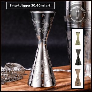 Smart Jigger 30/60ml họa tiết
