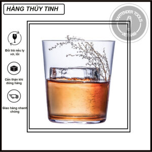 Cốc thủy tinh cocktail ngắn đứng xòe 350ml ( BG90 )
