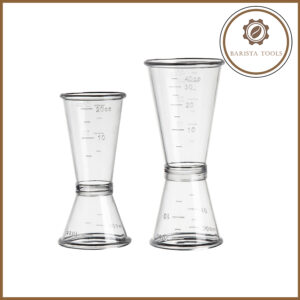 Jigger nhựa 2 đầu định lượng có vạch chia | Dụng cụ Barista