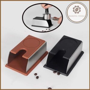 Giá đỡ tay pha cà phê để nén kèm ô để tamper