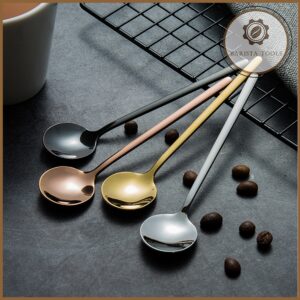Thìa uống cà phê inox 304 (TRÒN)