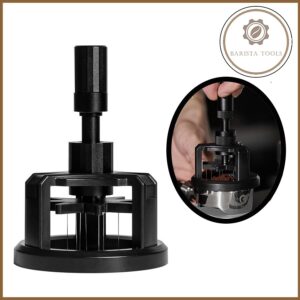Dụng cụ đánh tan bột cà phê có núm xoay 11 kim | Dụng cụ barista