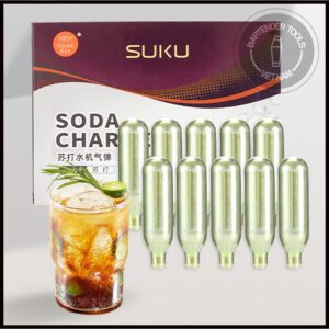 Gas CO2 làm đồ uống soda SUKU (hộp 10 viên ) - SUKU