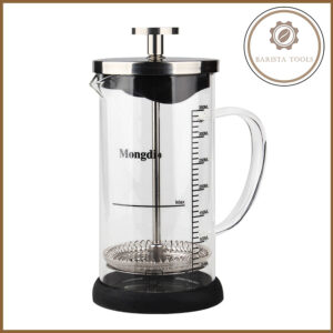 Bình pha cà phê kiểu pháp French Press ( mẫu THỦY TINH chịu nhiệt) | Dụng cụ barista
