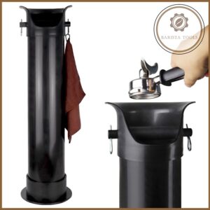 Thùng nhựa đựng bã pha cà phê (hình trụ) | Dụng cụ barista