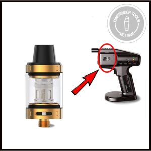 Full bộ tank coil của máy tạo bong bóng khói cầm tay