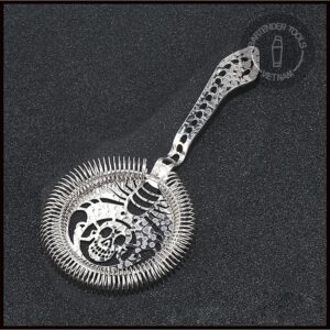 Hawthorne Strainer - Chặn đá inox 304 bọ cạp pha chế cocktail