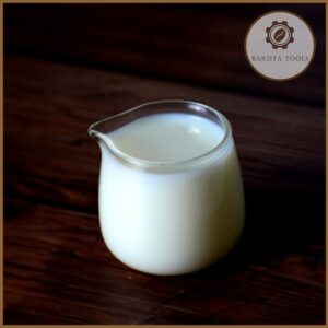 Cốc, Jug thủy tinh trong suốt đựng sữa, đựng đường nước 50ml