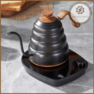 Ấm cổ ngỗng có bộ kiểm soát nhiệt độ CA-6358 dung tích 1000ml | Dụng cụ Barista
